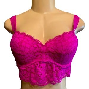 Victoria’s Secret Eyelash Lace Push Up Bra Sz L